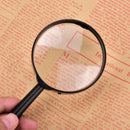 1X Magnifier 60mm Handheld 5X Magnifying Glass Handheld Low Vision Reading Hot!