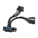 16-pin  OBDII Extension Cable Male To 2x Female Diagnostic Interface Y Splitter
