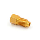 R134a Refrigerant Tank Adapter 1/2''ACME Femalex 1/4'' Male Flare Fitting Too FT