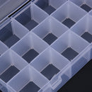 18 Compartment Adjustable Storage Box Jewelry/Tool Container Organizer