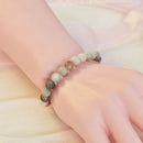 Boho Amazonite Beaded Bracelet Men Women Yoga Mala Beads Meditation Jewelry 8mm