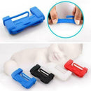 Car Seat Belt Buckle Clip Silicone Anti-Scratch Cover Safety Accessories Red