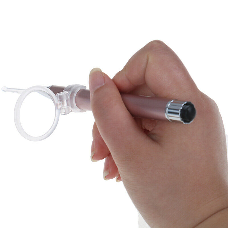1X Baby Flashlight Earpick Ear Cleaning Earwax Remover Ear Curette Light Spoo Gw