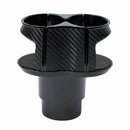 Carbon Fiber Center Console Drink Cup Holder Box For Car Interior Fitting QZB