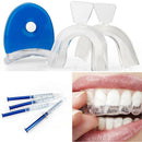 Teeth whitening 10 gels + 2 white teeth+ 1 white light +tray set