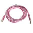 3.5mm Male to Female AUX Audio Splitter Cable Earphone Headset Adapter 1.5m