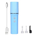 WiFi Wireless Visual Earpick HD Earwax Clean Tool Cleaning Scoop 5.3mm Blue