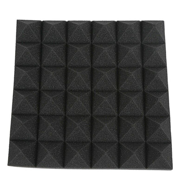 Charcoal Acoustic Foam Tiles Soundproofing Foam Panels Studio Sound Padding
