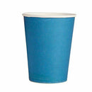 20 Paper Cups (9oz) - Plain Solid Colours Birthday Party Tableware Catering O8J8