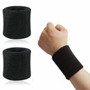 6 Pack Men Women Wrist Sweatband Sports Wristband for Running, Gym Workout,