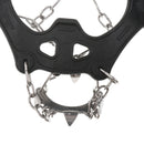1 Pair Traction Cleats Ski Snow Ice Grip Spike Crampons 18 Teeth Black L