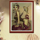 5D DIY Full Drill Diamond Painting Beauty Cross Stitch Embroidery Mosaic