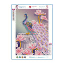 5D Diy Diamond Painting Cross Stitch Yulan Peacock Diamond Embroidery Diamo K3F5