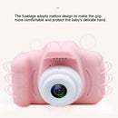 Kids Mini HD Digital Camera 2 inch Cute Photo Video Camera Toys Gift (Pink) A