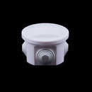 Waterproof Round Junction Box IP55 Cable Joint Grommets White