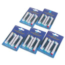 20 Pcs Electric Tooth Brush Replacement Heads Fit For Braun Cross Acti !P.AU3C