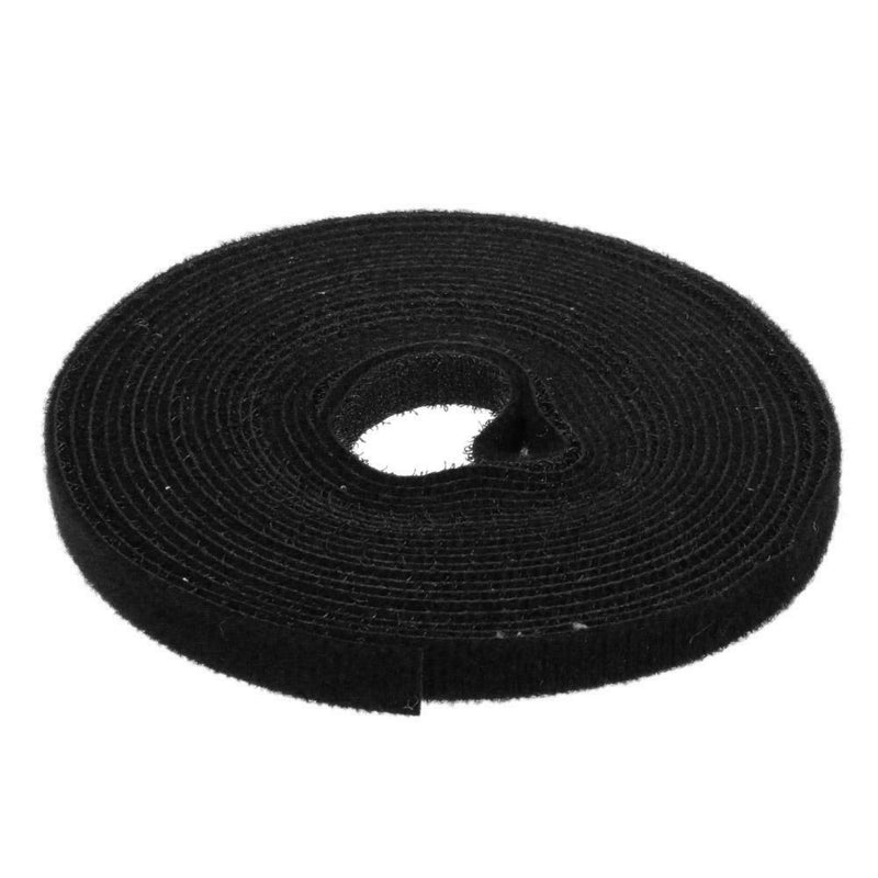 1 Roll 1cm x 5m Nylon Strong Self Adhesive Hook Loop Fastener Tape Sticky A