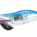 1pc Blue Flashing LED Fishing Lure Flash Light 10cm Minnow Luminous Squid J Q2V1