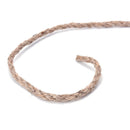 4M 6mm Jute String Twine Twisted Hessian Burlap Hemp Cord Rope Brown HotLJ