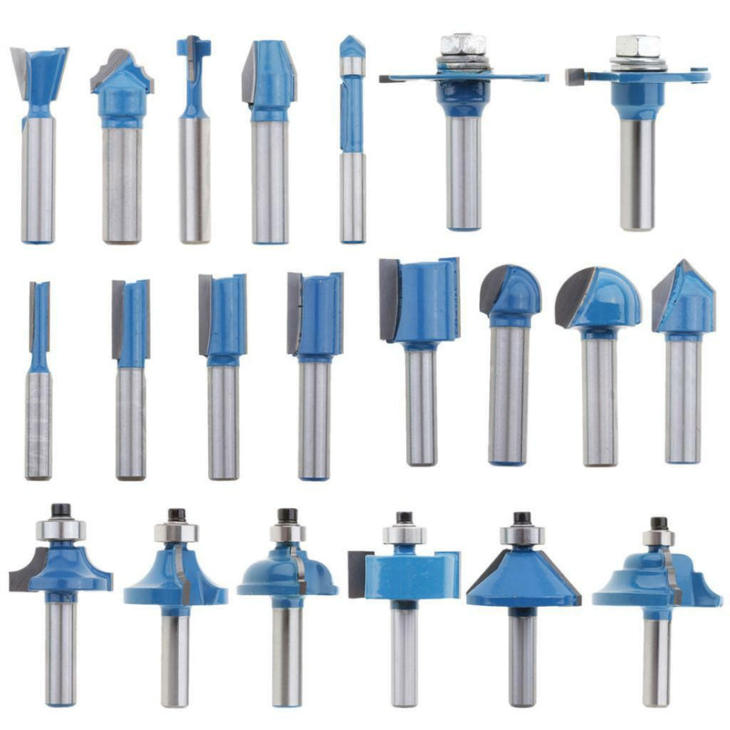 Mortise/Template Trim Router Bit Milling Cutter 8mm Shank 6mm Dia Cutting