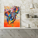 Colorful Elephant 5D DIY Diamond Painting Embroidery Cross Stitch Mosaic