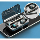 Wireless 5.0 Headset Wireless Earphones Mini Stereo Headphones LED Earbuds.