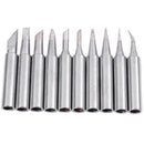 10 Tip Set Tips Soldering Tip Set for Soldering Iron 900-T-I/ BK/ 1.6D/ 2.4 X3C5