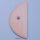 1pc Wood Slices Scraping Sculpture Tools Engraved Clay Pottery DIY Tools