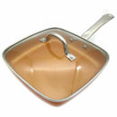 Non-Stick Copper Frying Pan With Ceramic Coating And Induction Cooking,Oven