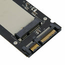 Mini MSATA SSD To 2.5''SATA Convertor Adapter Card Support 30x50mm MSATA SSD