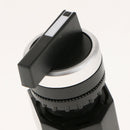 Knob Switch Latching 2 NO Plastic Rotary Switch Wear resistant 3 Position