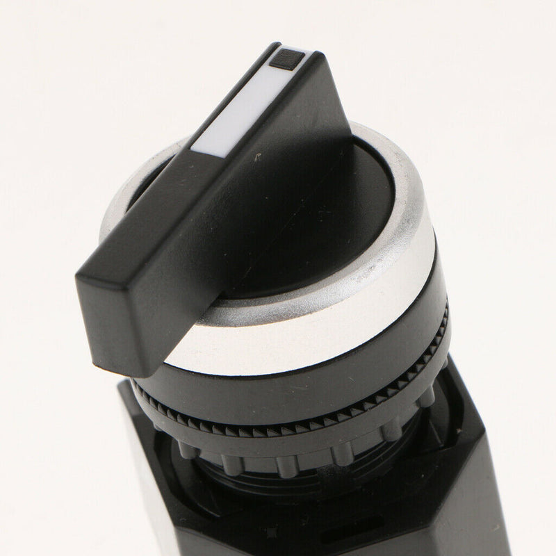 Knob Switch Latching 2 NO Plastic Rotary Switch Wear resistant 3 Position