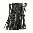 200 nylon clips 2.5 x 80 mm - black