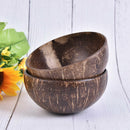 Coconut Bowl Fruit Decoration Fruit Salad Noodle Bowl Wooden Craft DecoratiS Ew
