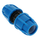 3Pcs Straight Union Valve Garden Hose Quick Connect Fittings for Home Gardening