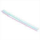 100Pcs Disposable Flexible Straws Plastic Drinking Supplies