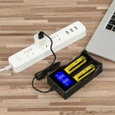 Universal Battery Charger, LCD Display Smart Charger for Rechargeable Batte W8A4