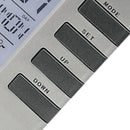 Word Alarm Clock with Pen Holder LED Time Temperature Display Battery Power