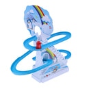 Penguin Climb Stairs Fun Sliding Board Electric Puzzle Assembled Toys
