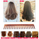 Wide Tooth Comb Brown Plastic Large Wide Hair Comb Hair Care Styling Tools A