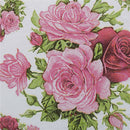 20x/bag Flower rose print Wedding Party Napkins wedding table decorations Fad3C