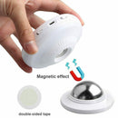 Motion Sensor Night Light, Detachable Magnet Base, USB Rechargeable LED, Hu