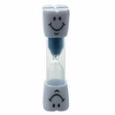 Childrens Toothbrush Timer Hourglass Kids Sandglass Smile Sand Egg 3 Minute A5X2