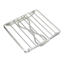 Stainless Steel Foldable BBQ Stand Portable Barbecue Grill-Holder Camping P U8M1