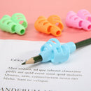 4pcs Hollowed Kids Writing Pencil Holder Pen Grip Posture Correction Tools