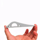 2pcs Rubber Wedge Door Stopper Child Safety Guard Protector Door Stop  FTR