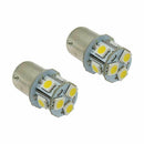 Car LED Brake Light 12v BA15S R5W 1156-5050-8SMD Rear Tail Signal Bulb White