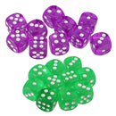 20pcs Digital Dices D6 6 Sided Dice Set for Dungeons and Dragons D & D Games