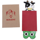 1Set  magic tricks cute frog cartoon animals stage interactive magical prop BX