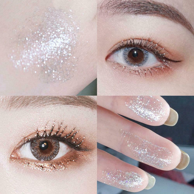 Diamond Shiny Mascara 4D Silk Fiber Mascara Tear Drop Makeup Mascara Shine